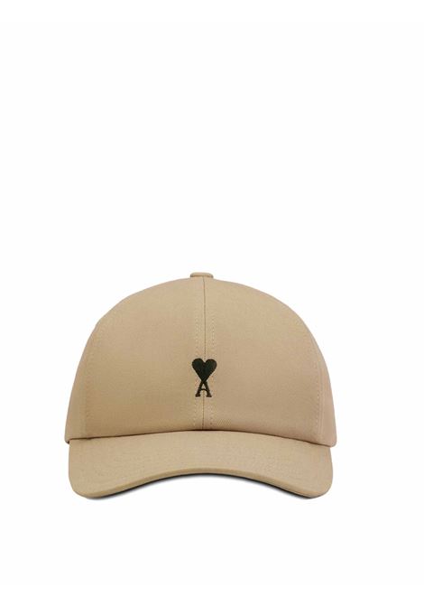 cappello black adc unisex beige AMI PARIS | UCP265.AW0041A036